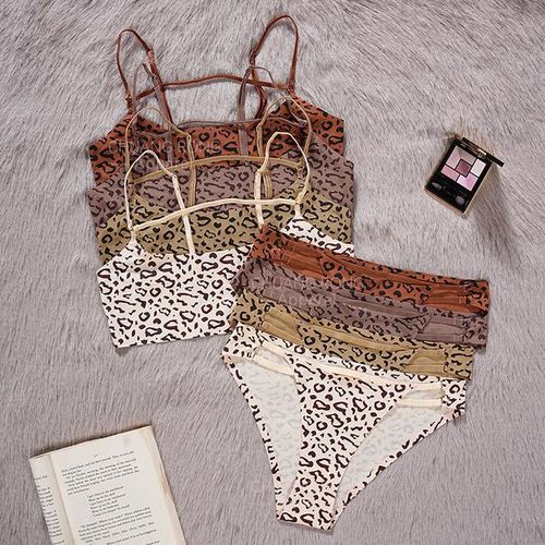 Women's Sexy Bra Panty Set Anti-sagging Adjustable Underwear