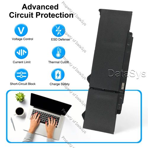 DELL Precision 3490, 3580 Series Laptop Battery - Replace Part Numbers: GRWKG (11.4V 42WH)) - image 4