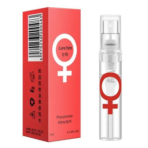 Aphrodisiac Golden Lure Her Pheromone Perfume Spray For Men to Attract Women