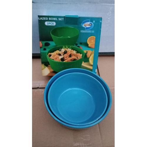 product_image_name-Generic-Stoneware Glazed bowl set Lunch set Dinner set- 2 pieces-1