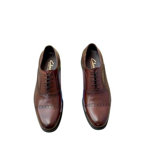 Fashion Men Executive Corporate Lace Shoe Brown