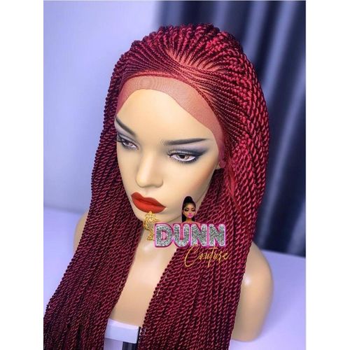 Fashion Twisted Braided Wig For Beautiful Ladies