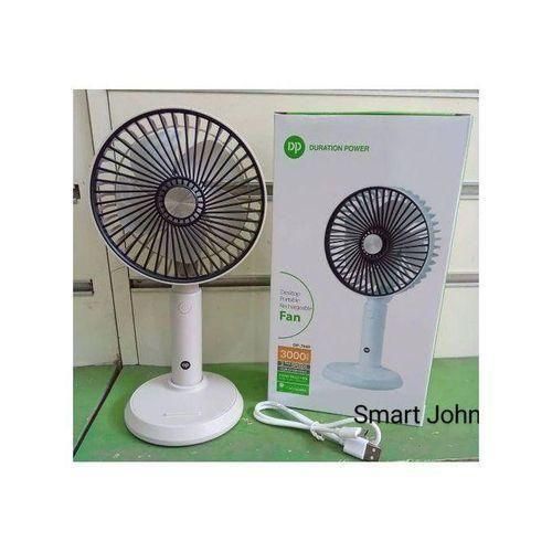 product_image_name-Dp- Rechargeable Table Or Handheld Fan With Phone Holder - 3000mAh-1