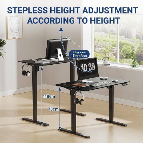 Generic Morden adjustable hight electric standing desk 1.2 miter