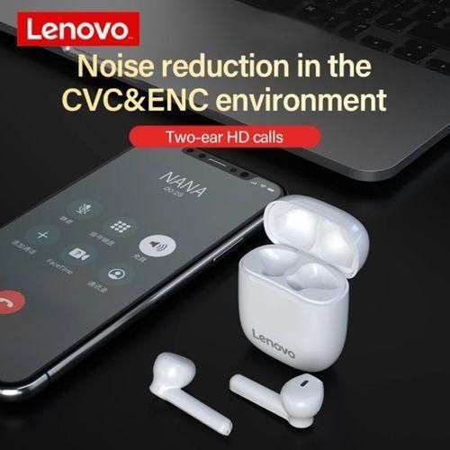 Lenovo XT89 Earbuds Wireless Headsets Bluetooth Earphones - White - image 3