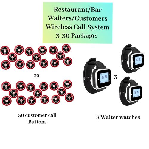 product_image_name-Caleocom-Restaurant/Bar Waiters/Customers Service Wireless Call System-1