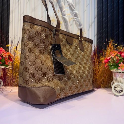 product_image_name-Fashion-Brown Monogram Tote bag-1