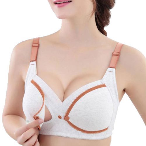 Open Buckle Nursing Maternity Breastfeeding Bra D Cup Small Breast Largr  Breast Pregnant Women Underwear Sexy Pregnancy Clothes Y0925