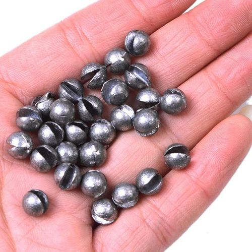 Generic 100/120x Fishing Sinker Set Round Bite Weight Tackle Split