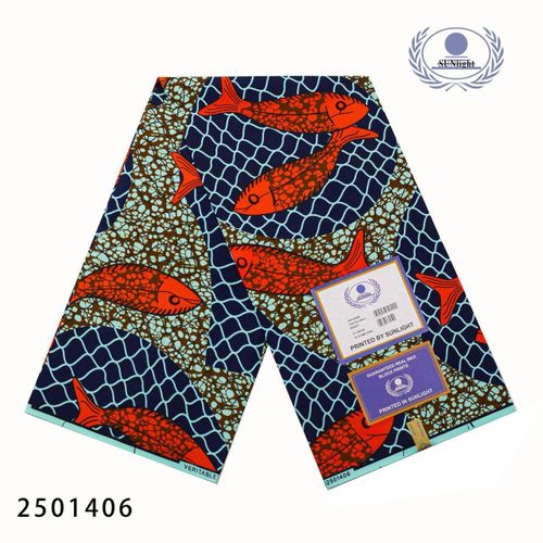 Fashion  quality Ankara Fabric(6yards) medium