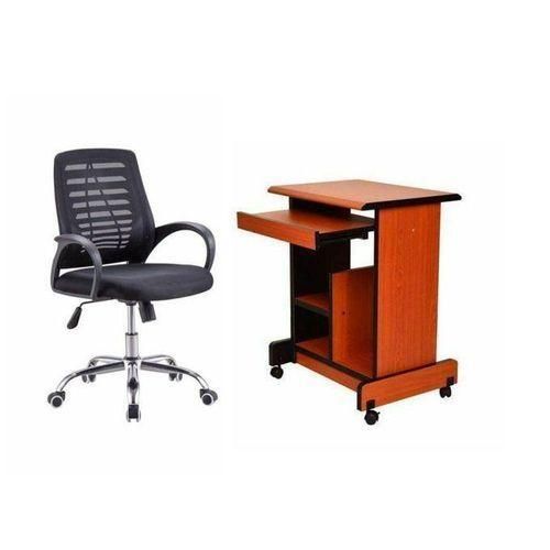 Generic Desktop Office Table With Victory Swivel Chair