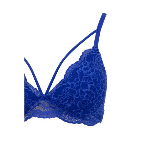 Defacto Woman Casual Triangle Bra - Blue