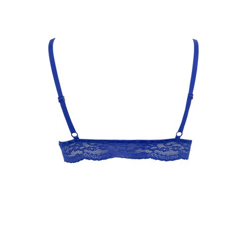 Defacto Woman Casual Triangle Bra - Blue