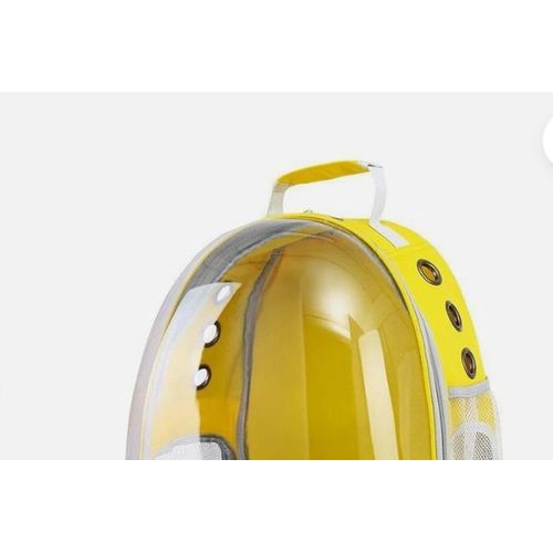 Generic cat pet dog bagpack carrier bag yellow - image 3