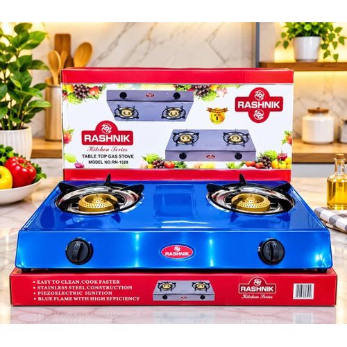Generic  FACE QUALITY 2 BURNER  AUTO IGNITION GLASS TABLE GAS C