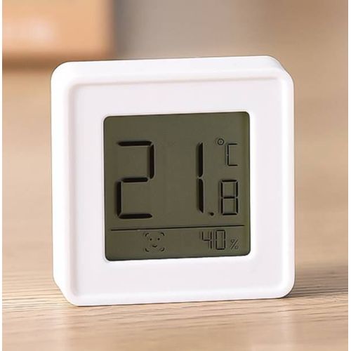 Cheap Digital Thermohygrometer Clock Wall Hanging Mini Electronic