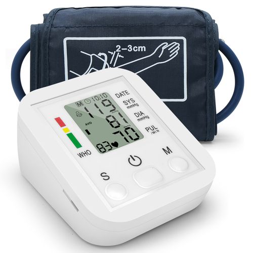 TASHHAR Blood Pressure Monitor Electronic Sphygmomanometer Digital Home  Blood Pressure Meter Automatic Blood Pressure Gauge Portable Blood Pressure