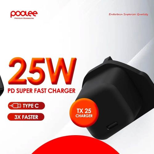 product_image_name-POOLEE-PD 25W Wall Charger – Enhanced Power, Seamless Charging-1