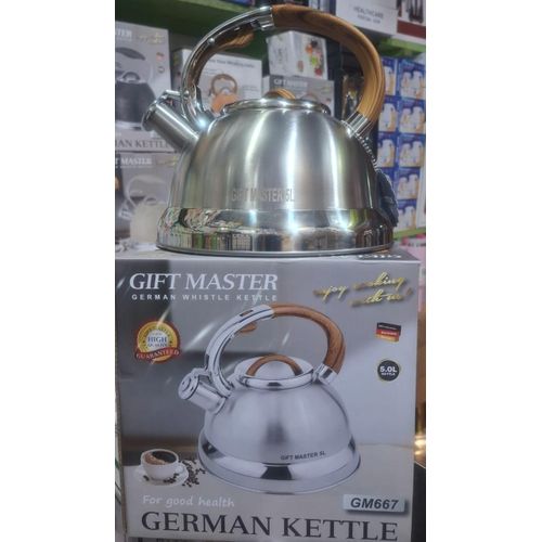 Gift Master  5L STAINLESS STEEL Whistle Kettle
