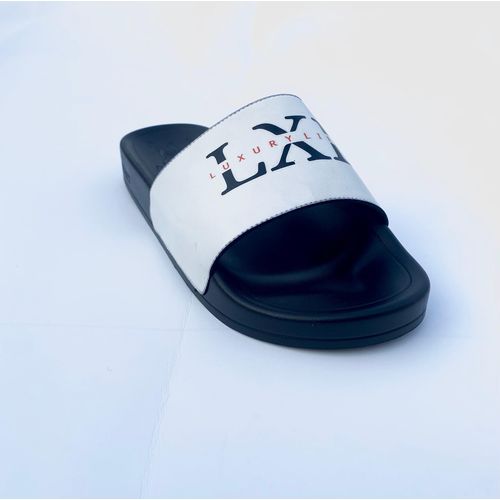 product_image_name-Fashion-LUXURY LIFE-SLIDE SLIPPERS _ WHITE-2