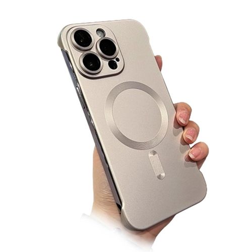 Generic IPhone 15 Pro Max Framless Lightweight Case Magsafe Cover