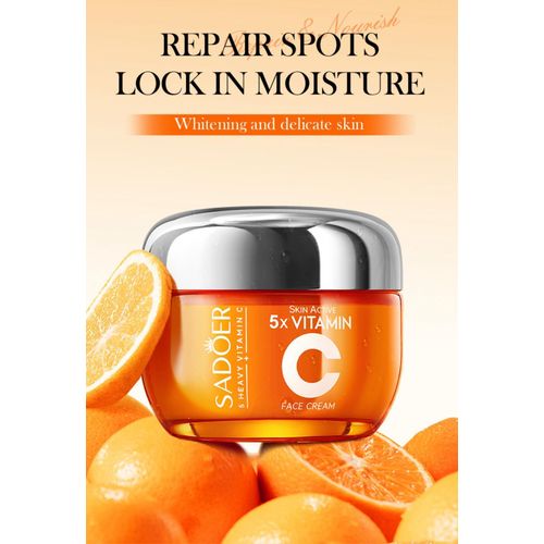 product_image_name-Generic-Dermatologist Recommended Vitamin C Hydrating Face Cream Firming Moisturizing Skin Lightening Body Lotion Skincare Body Lotion Skin Lightening Anti-Aging Smoothing Anti-aging Effective Skin Lightening - Whiten*ng Serum Acne Dark Spot Corrector 50g-3