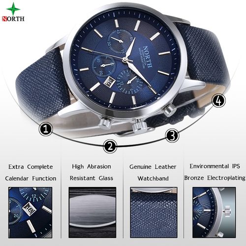 north wrist watch