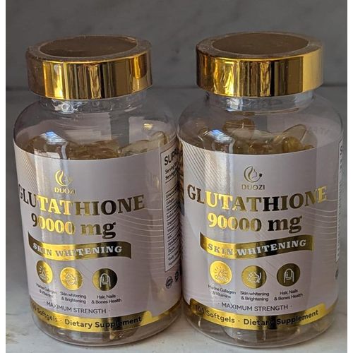 duozi luxury glutathione extra whitening Duozi Duozi-Glutathione 90000mg Maximum Strength Skin