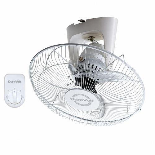 Duravolt 16-Inch AC/DC Orbit Fan (Model: DOF-1602 DC).