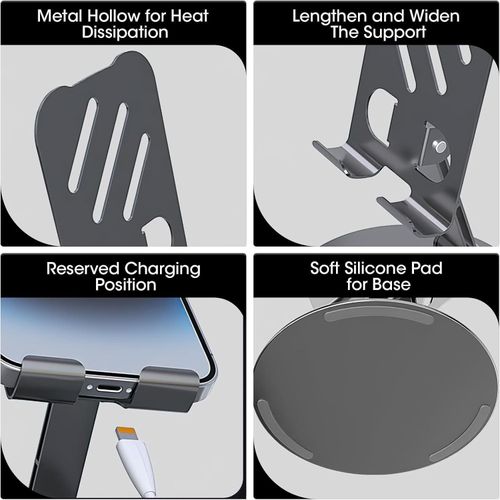 product_image_name-Generic-Phone Stand for Desk, Adjustable Phone Holder Stand Dock-4