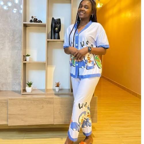 product_image_name-Fashion-Ladies High Quality Pyjamas Set-1