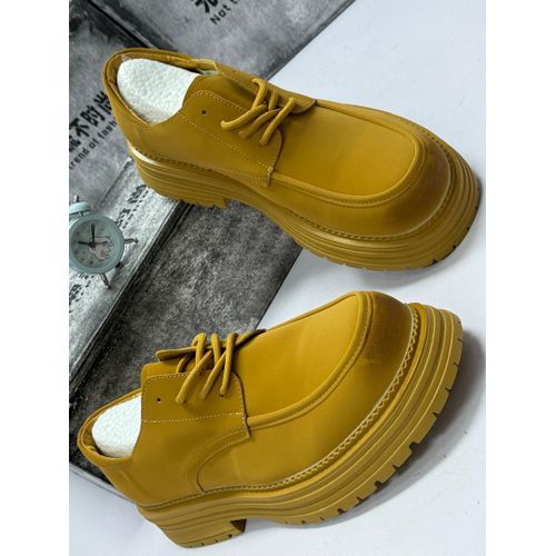 product_image_name-Fashion-Classic Yellow Men’s Platform Shoe-1