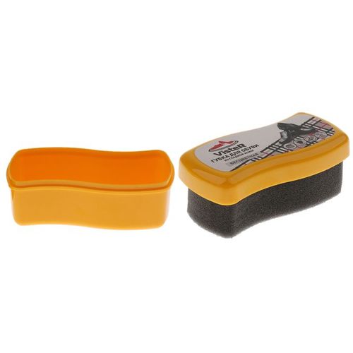 Generic 1X Quick Shine Shoes Shine Sponge Brush Polish Dust Cleaner Cleaning