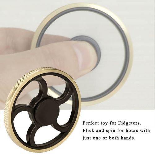 Fidget Hand spinner Finger Gyro Doré #2