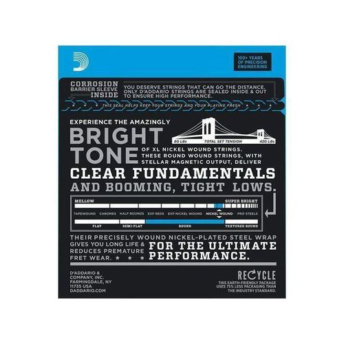Generic D'Addario EXL170-6 6-String Nickel Wound Bass Guitar Strings - image 2