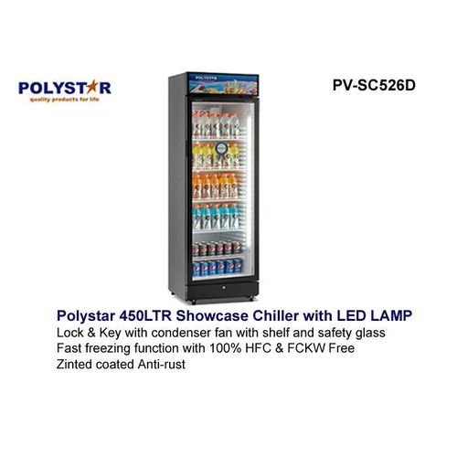 product_image_name-Generic-450LTR Polystar showcase chiller with led lamp-1