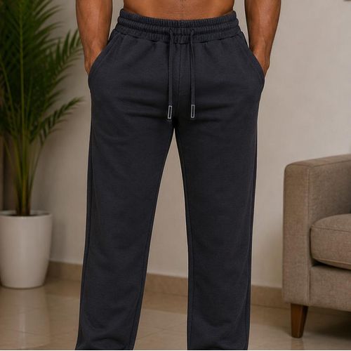Vest Men black hoodie trouser - image 3