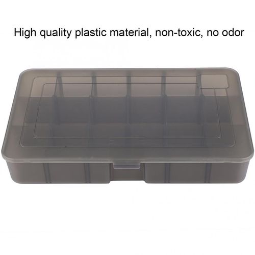 Generic Ultralight Fishing Lure Box Plastic Fly Lure Case Portable