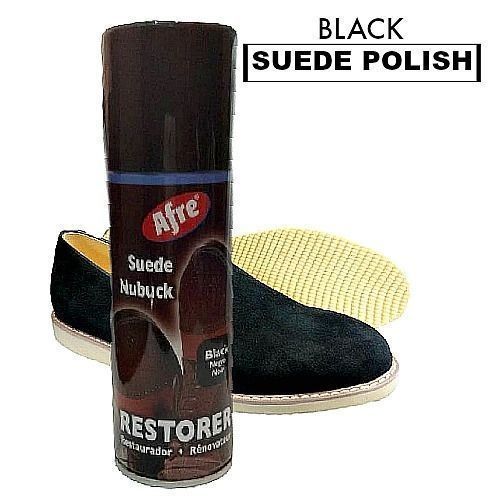 Afre Suede Nubuck Spray Polish Black 