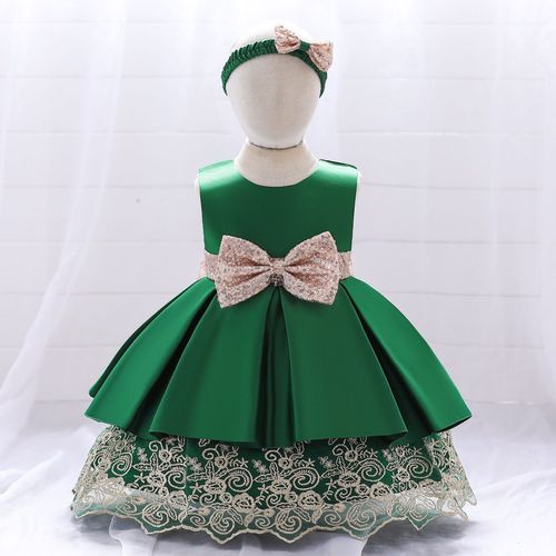 Fashion Girl s Dress Kids Children Newborn Baby Dinner Party