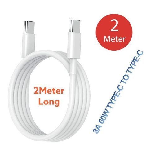 product_image_name-Generic-TYPE A1 2M USB-C Fast Data Type-C To Type C Cable For Android, MacBook-1