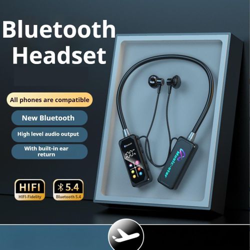 Generic BT37 Wireless Earbuds Bluetooth Earphones, Neckband Sport Style - image 4