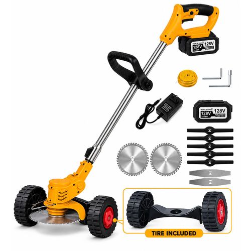 World choice Rechargeable grass cutting machine 2 battery