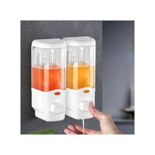 Generic Wall Mounted 2In1 Liquid Soap Dispenser
