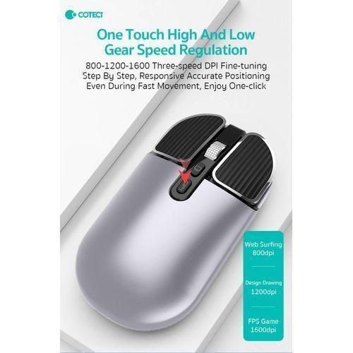 Coteci Universal Wireless Bluetooth Rechargeable Mouse - image 3