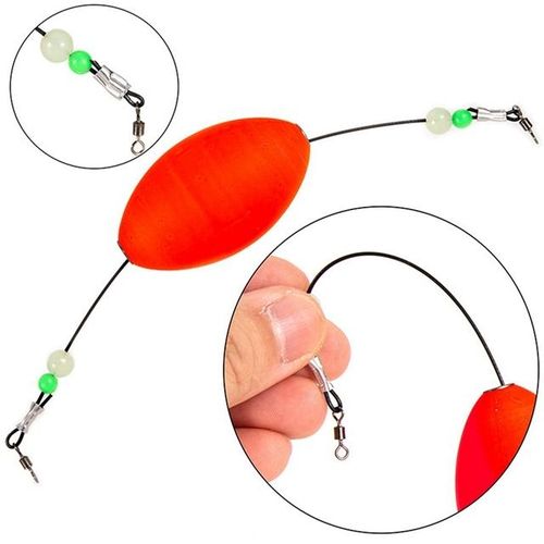 Generic 9pack Fishing Bobbers Popping Cork Float For Redfish