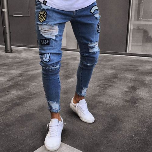 Fashion Mens Denim Jeans Trouser Blue price from jumia in Kenya  Yaoota