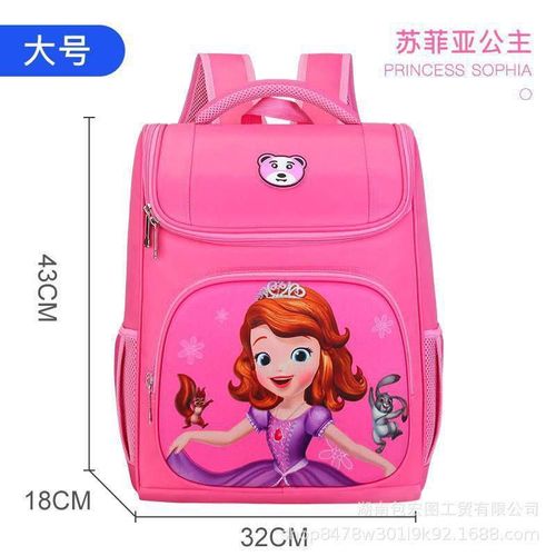 product_image_name-Fashion-Sofia The First Children Backpack School Bag-1
