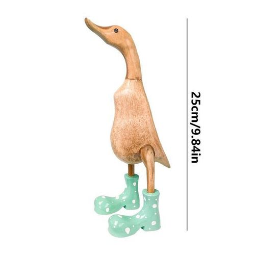 Generic Duck Sculpture With Rain Boots Spotted Wellies Boots Resin Duck Figurine Duck Statue With Boots Garden Decor For Party Jumia Nigeria