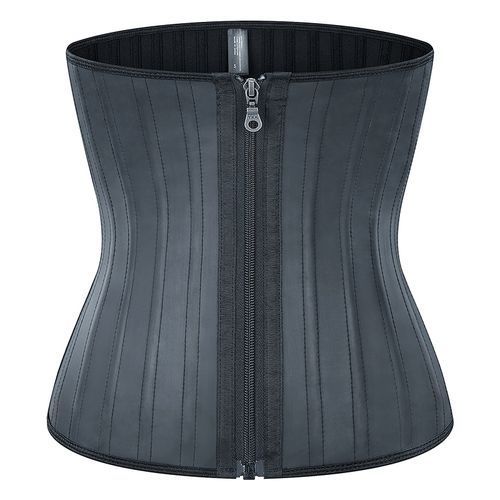 Generic 25-Steel-Bones Latex Rubber Waist Trainer With Zip